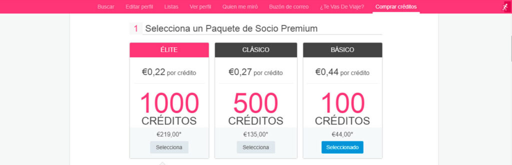 Precio de Ashley Madison España